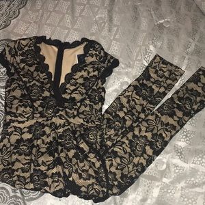 Black Lace Jumpsuit ***NWT***